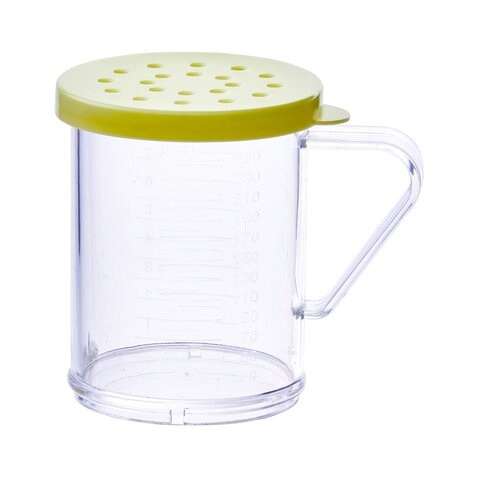 - PDG-10Y, 10oz Dredge with Yellow Snap-on Lid, PC