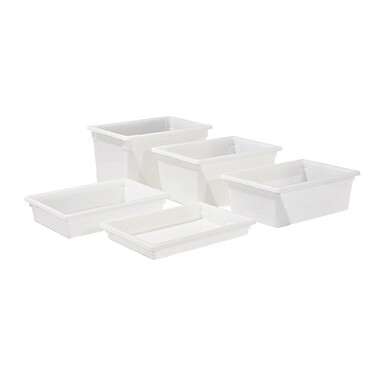 - PFFW-3, 18x26x3-Inch White Polypropylene Food Storage Box