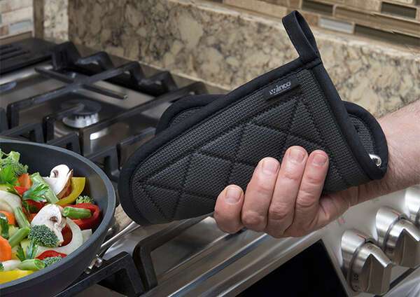 PH-8N, 8x8-Inch Black Neoprene Pot Holder