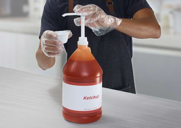 PKT-1, 17x1.5-Inch Pump Dispenser with 3 Capacity Restrictors for 1-Gal Jug