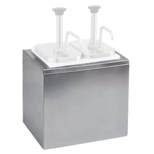 Winco PKTS-PT03, Stainless Steel Outer Container for PKTS-2D