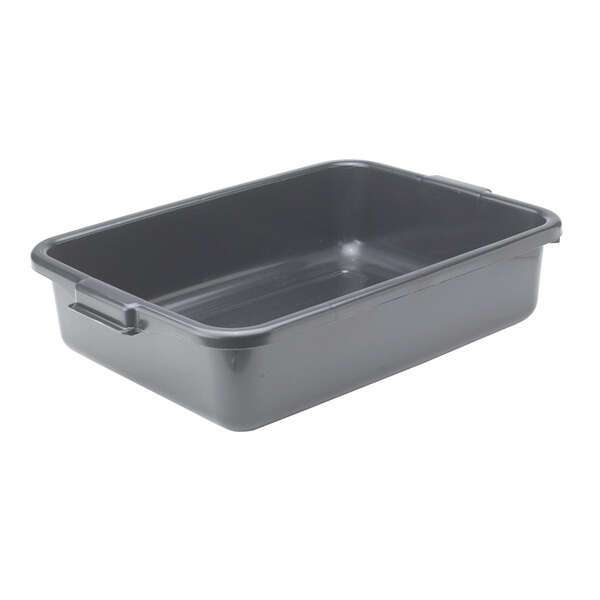 - PL-5K, 20.25x15.5x5-Inch Black Dish Box