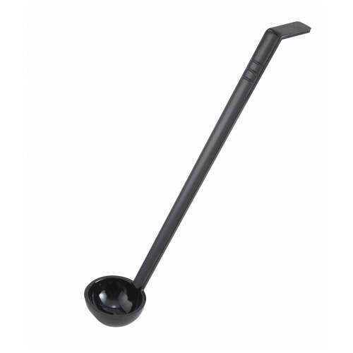 Winco PLD-13K, 13-Inch, 1-Ounce Black Polycarbonate Ladle (Discontinued)