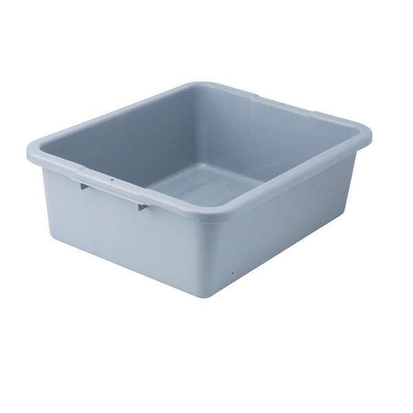 - PLW-7G, 20.75x16.75x7-Inch Heavy Duty Dish Box, Gray