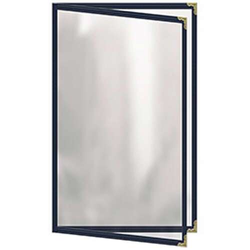 - PMC-5K, 8.5x5.5-Inch Black Single Menu Cover