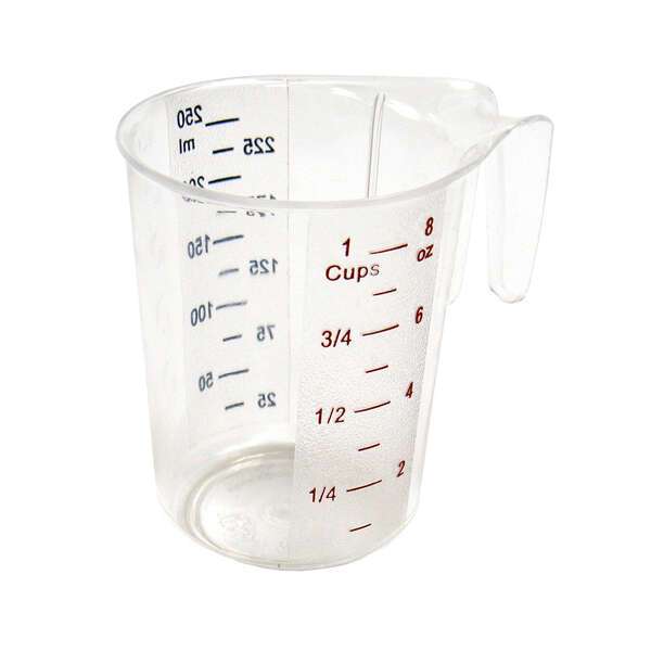 - PMCP-25, Polycarbonate Measuring Cup, 1 Cup