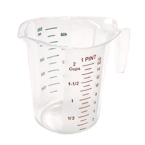- PMCP-50, Polycarbonate Measuring Cup, 1 Pint