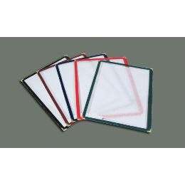 - PMCT-9G, 12x9.5-Inch Green Triple Fold Menu Cover