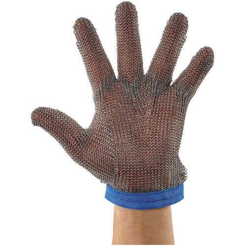- PMG-1L, Large Reversible Blue Protective Mesh Glove