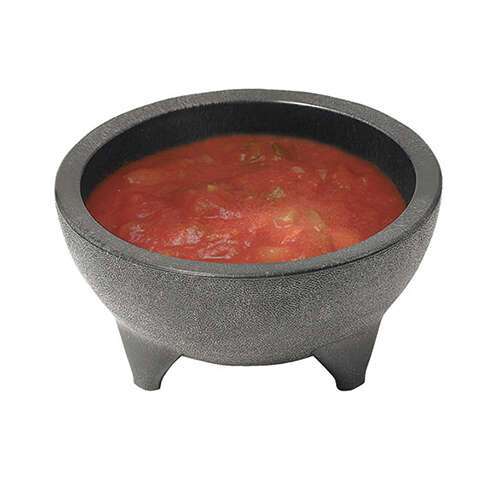 PMSB-4, 4-Ounce Molcajete Salsa Bowl, 4-Piece Pack