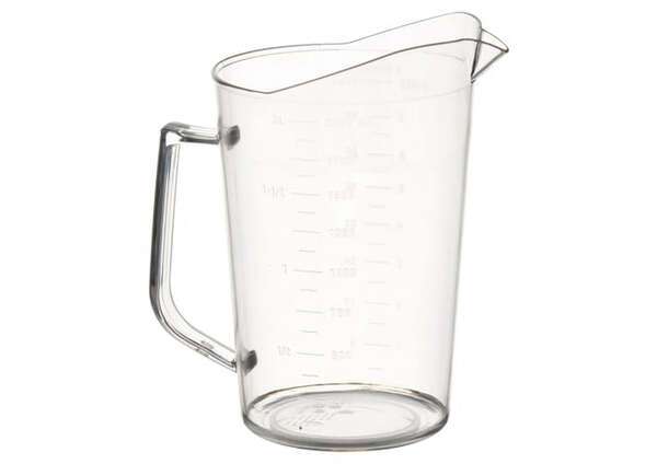 - PMU-200, 2-Quart Polycarbonate Measuring Cup