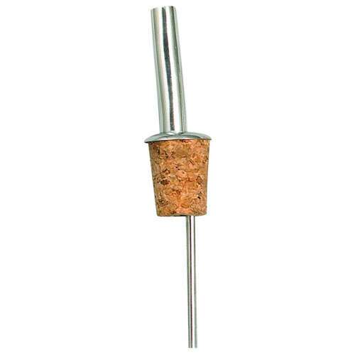 Winco PPM-5J, Metal Pourer with Jet Spout, Natural Cork, 1 Dozen (Discontinued)