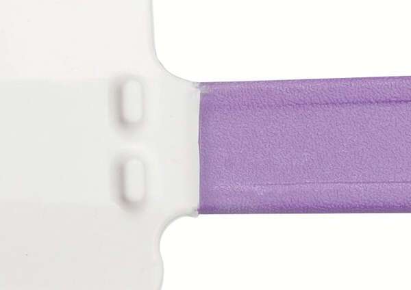 Winco PSH-10P, 10.5" Silicone Scraper, Flat Blade, Heat Resistant, Purple (Discontinued)