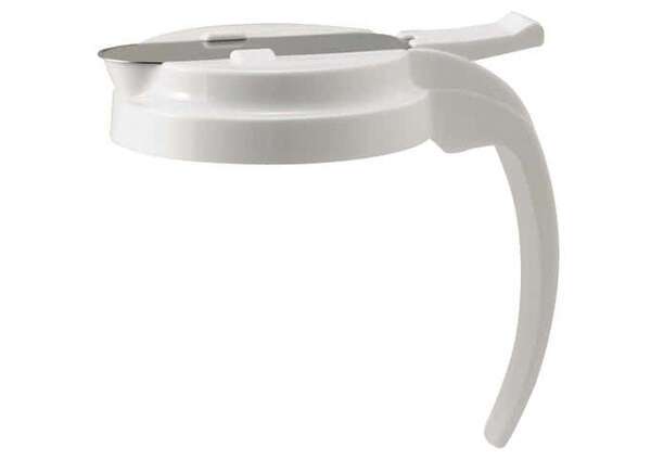 - PSUD-Wlid, Plastic Lid for 32 and 48 oz Syrup Dispensers, White