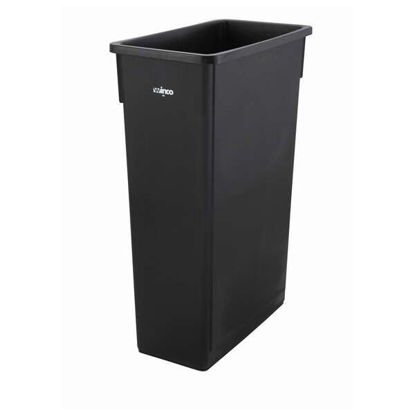 - PTC-23K, 23-Gallon Black Slender Trash Can, EA (Cover Not Included)