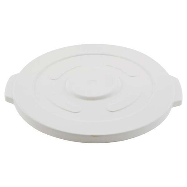 - PTCL-10W, Round White Plastic Cover for PTC-10W Trash Can