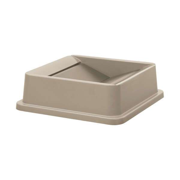 - PTCSL-23BE, Beige Square Plastic Swing Lid for PTCS-23BE Bin