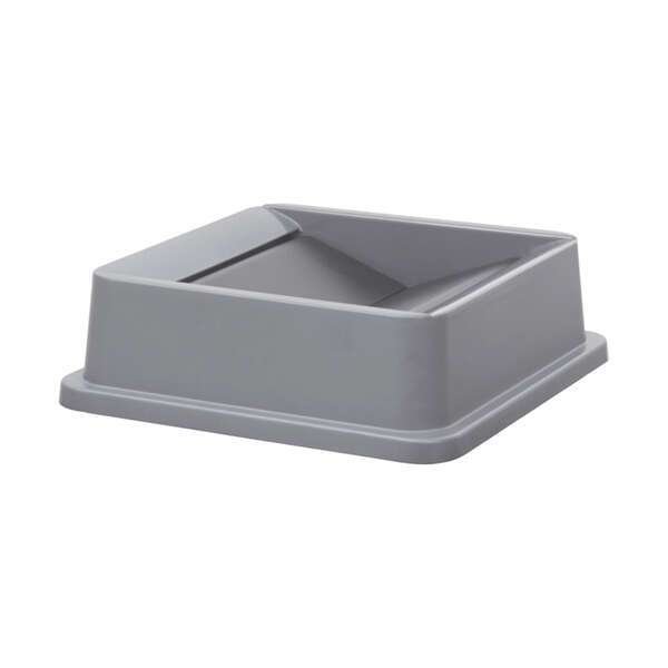- PTCSL-23G, Gray Square Plastic Swing Lid for PTCS-23G Bin