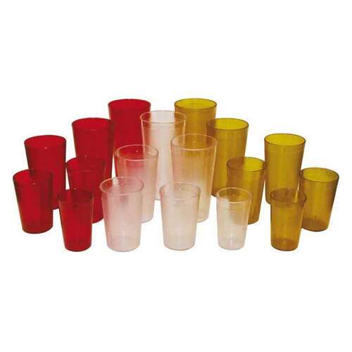 - PTP-09R, 9.5-Ounce Red Pebbled Plastic Tumblers, 1 Dozen