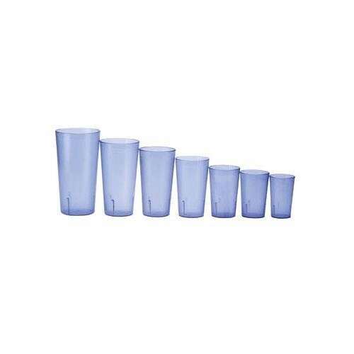 - PTP-12B, 12-Ounce Blue Pebbled Plastic Tumblers, 1 Dozen