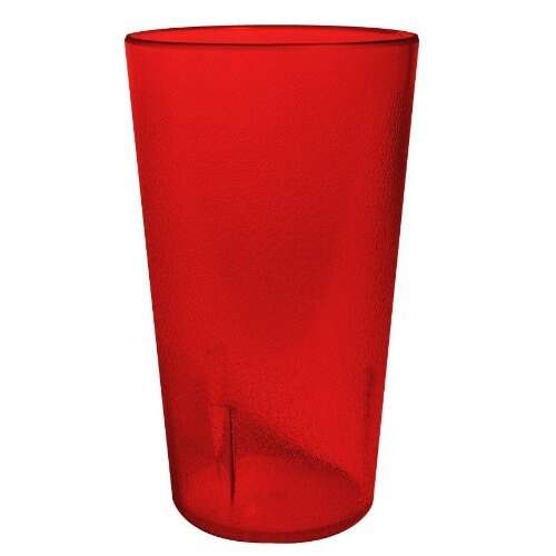 - PTP-12R, 12-Ounce Red Pebbled Plastic Tumblers, 1 Dozen