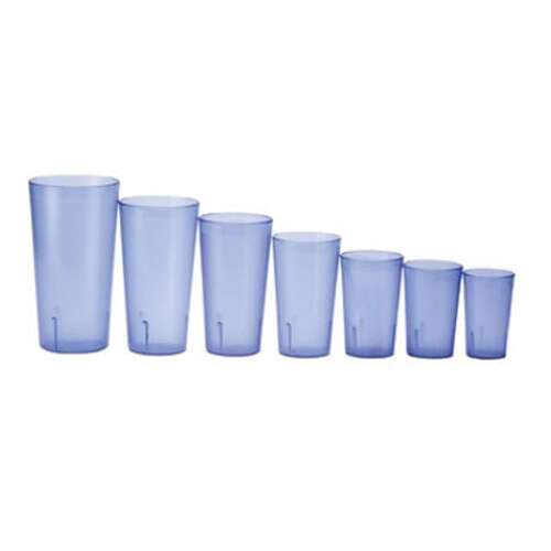 - PTP-20B, 20-Ounce Blue Pebbled Plastic Tumblers, 1 Dozen