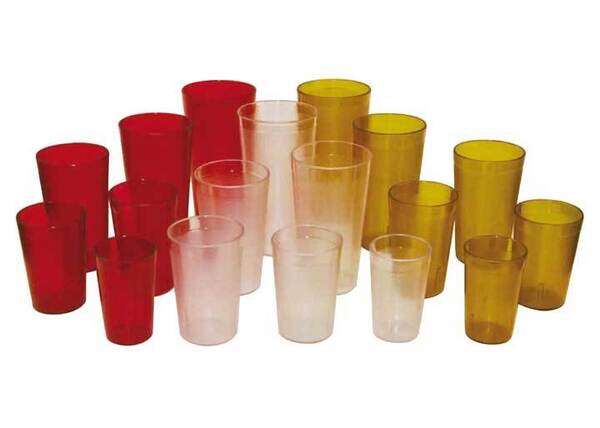 - PTP-20C, 20-Ounce Clear Pebbled Plastic Tumblers, 1 Dozen