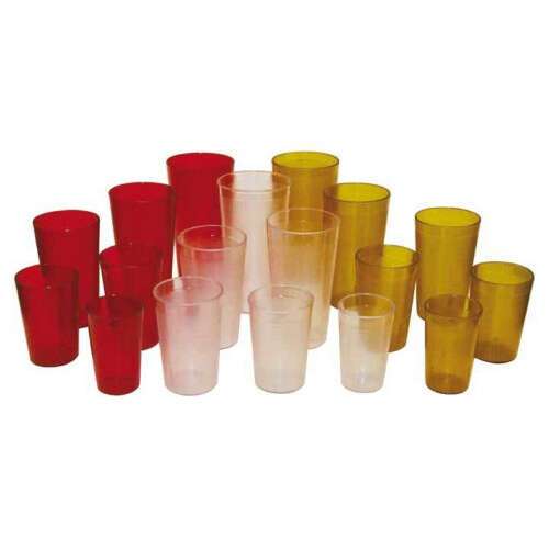 - PTP-24C, 24-Ounce Clear Pebbled Tumblers, 12-Piece Pack