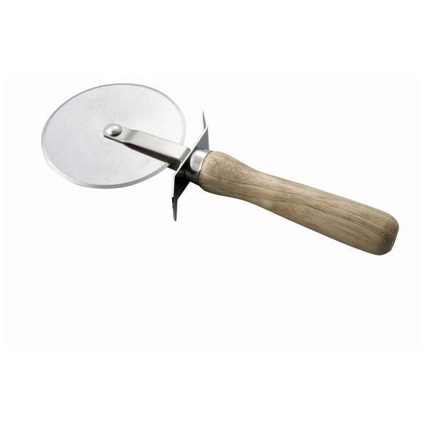 - PWC-4, 4-Inch Pizza Cutter with Wood Handle