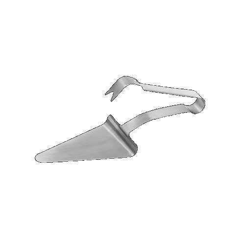 - PZG-6, 5.5x4.5-Inch Pizza Server Tongs