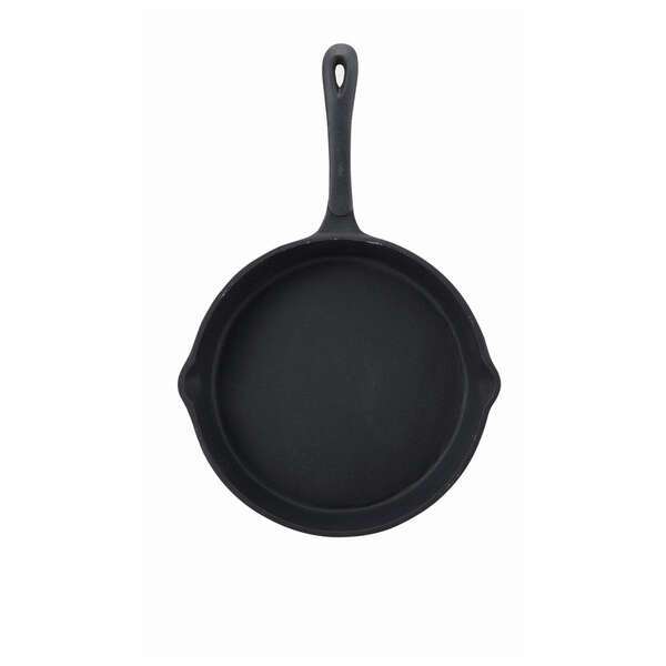 Winco RSK-10, 10-Inch Black-Enameled Cast Iron Skillet (Discontinued)