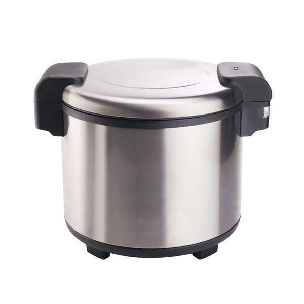 Winco RW-S451, 100-Cup Electric Rice Warmer with Hinged Lid