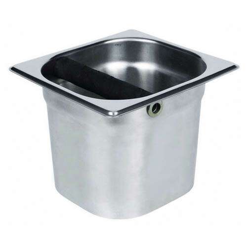- SCD-5, 6.89x6.3x5.2-Inch Stainless Steel Coffee Grounds Pan