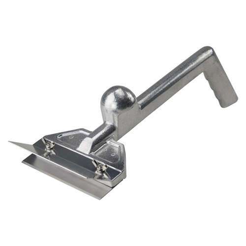 - SCRP-14 Heavy Duty 16 x 6 x 4 ½-inch Aluminum Grill Scraper with 6-Inch Blade, PC