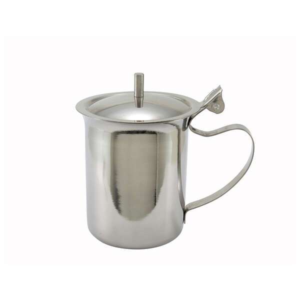 - SCT-10, 10-Ounce Stainless Steel Server/Creamer with Cover