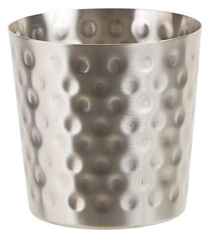 - SFC-35H, 3.25-Inch Diameter Hammered Fry Cup, Stainless Steel