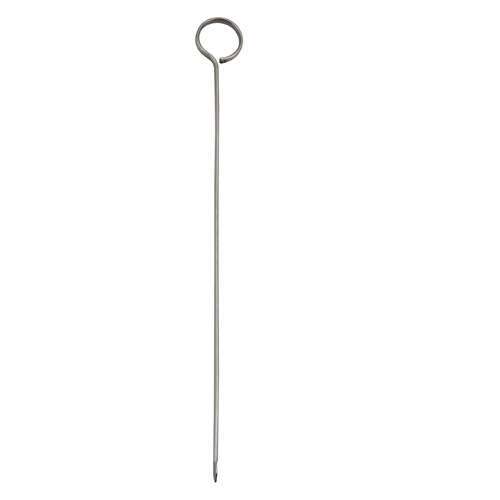 - SKO-10, 10-Inch Oval-Tipped Skewer, Stainless Steel