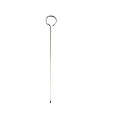 - SKO-8, 8-Inch Oval-Tipped Stainless Steel Skewer