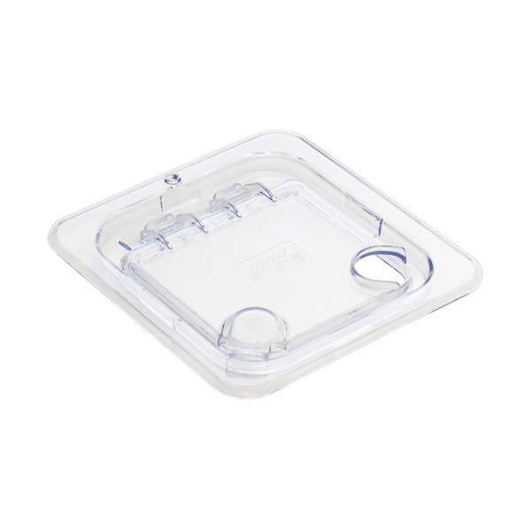 - SP7600H, 1/6 Size Clear Hinged Polycarbonate Food Pan Cover for SP7602/7604/7606