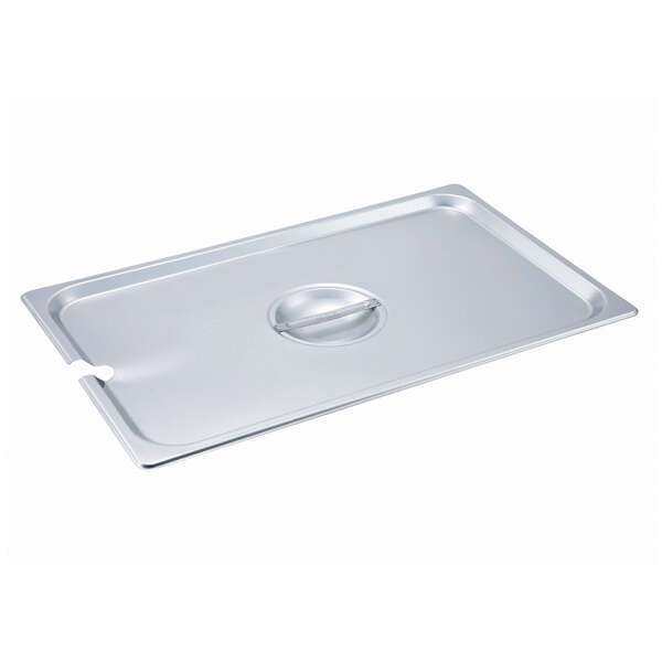 - SPCF, Full-Size Slotted Stainless Steel Steam Table Pan Cover, NSF