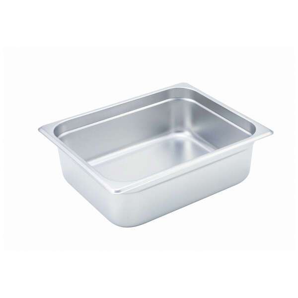 - SPJH-204, 4-Inch Deep Half-Size Anti-Jam Table Pan, NSF