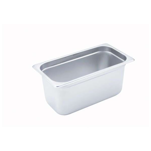 Winco SPJH-306, 6-Inch Deep One-Third Size Anti-Jamming Steam Table Pan