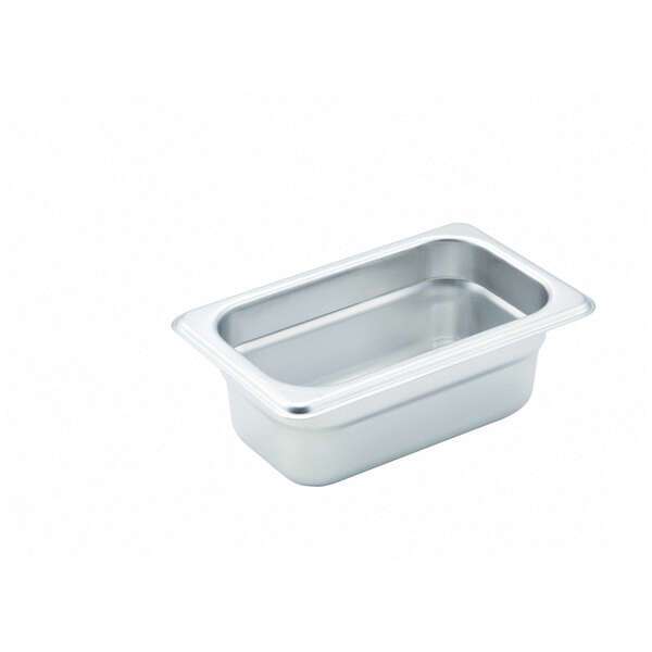 - SPJH-902, 2.5-Inch Deep One-Ninth Size Anti-Jamming Steam Table Pan, NSF