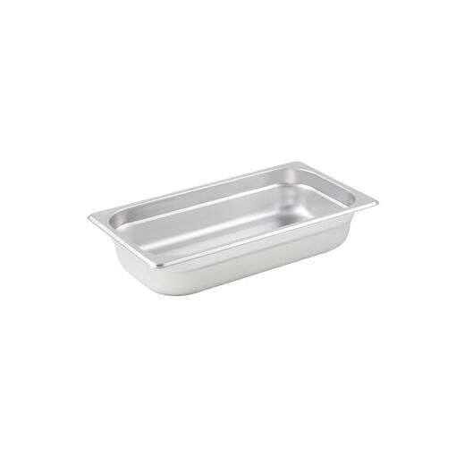 - SPJM-302, 2.5-Inch Deep One-Third Size Anti-Jamming Steam Table Pan