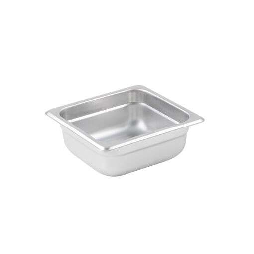 Winco SPJM-602, 2.5-Inch Deep One-Sixth Size Anti-Jamming Steam Table Pan