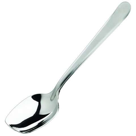 - SPS-S8, 8-Inch Solid Slanted Plating Spoon