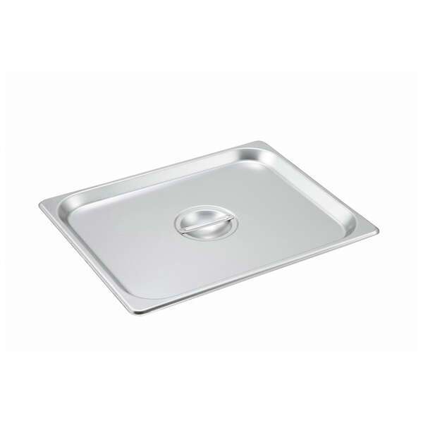 - SPSCH, Half-Size Solid Stainless Steel Steam Table Pan Cover, NSF