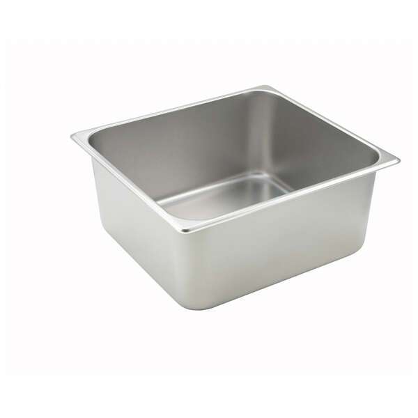 Winco SPTT6, 6-Inch Deep Two-Third Size Steam Table Pan, NSF