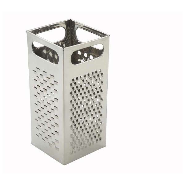 - SQG-4, 9x4-Inch Stainless Steel Multi-Size Box Grater with Handle