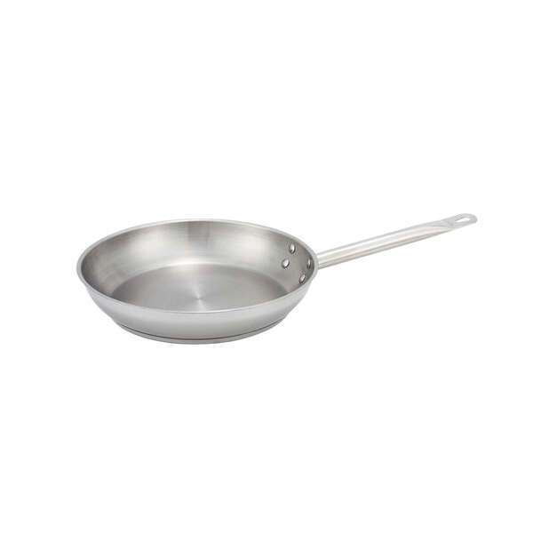 - SSFP-11, 2-Inch High 11-Inch Diameter Stainless Steel Fry Pan, NSF